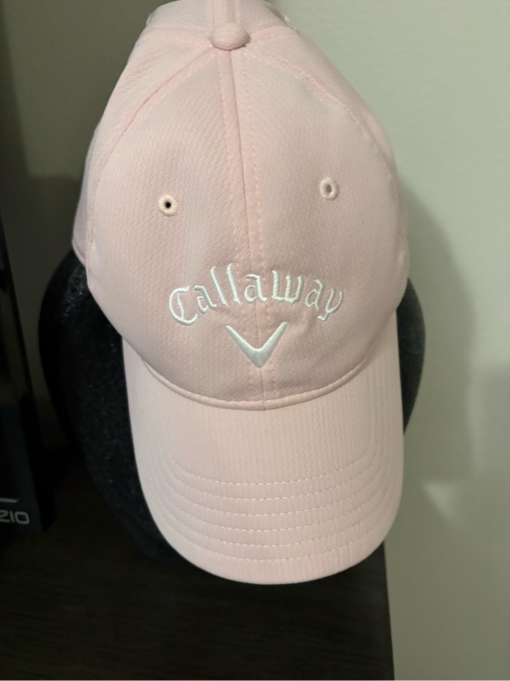 Callaway Light Pink Embroidered Logo Golf Cap